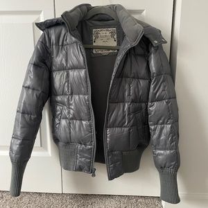 Old Navy Fleece-Lined Puffer Jacket